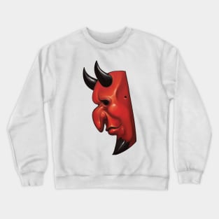 Devil Mask Crewneck Sweatshirt